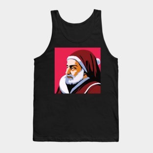 Santa Claus Pop Art Tank Top